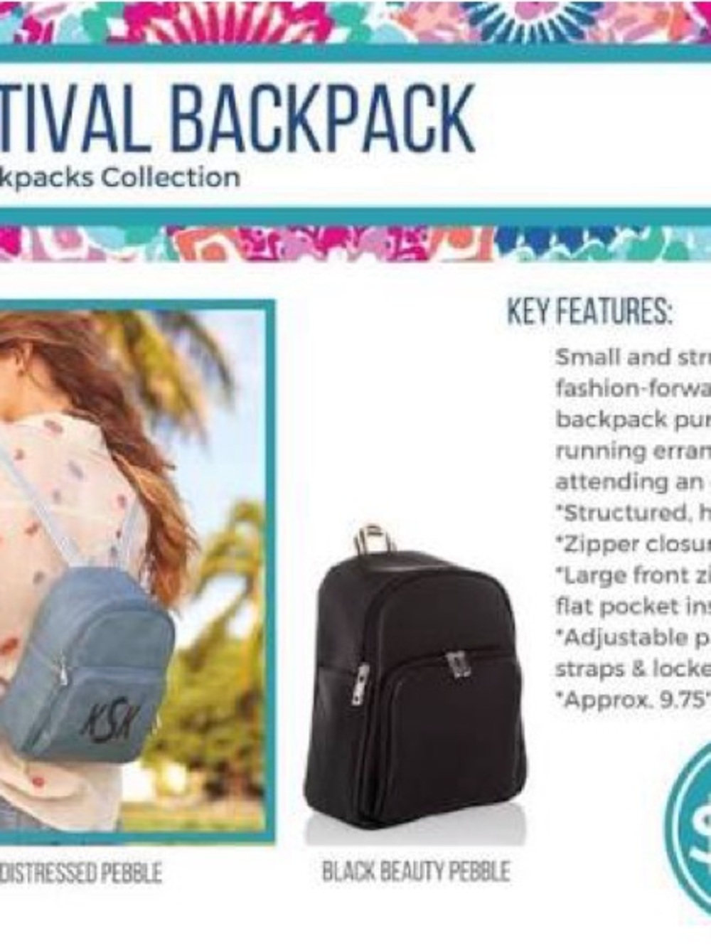 Thirty One Festival Mini Backpack - Picture 5 of 5